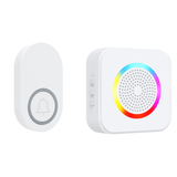 Pager Call Button Wireless 1V1 Long-Distance 433mhz Remote Control High Volume Light Portable Home Nursing Home Wiring Free SOS Emergency
