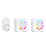 Pager Call Button Wireless 1V2 Long-Distance 433mhz Remote Control High Volume Light Home Nursing Home Wiring Free SOS Emergency
