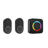 Pager Call Button Wireless 2V1 Long-Distance 433mhz High Volume Light Home Nursing Home Wiring Free SOS Emergency
